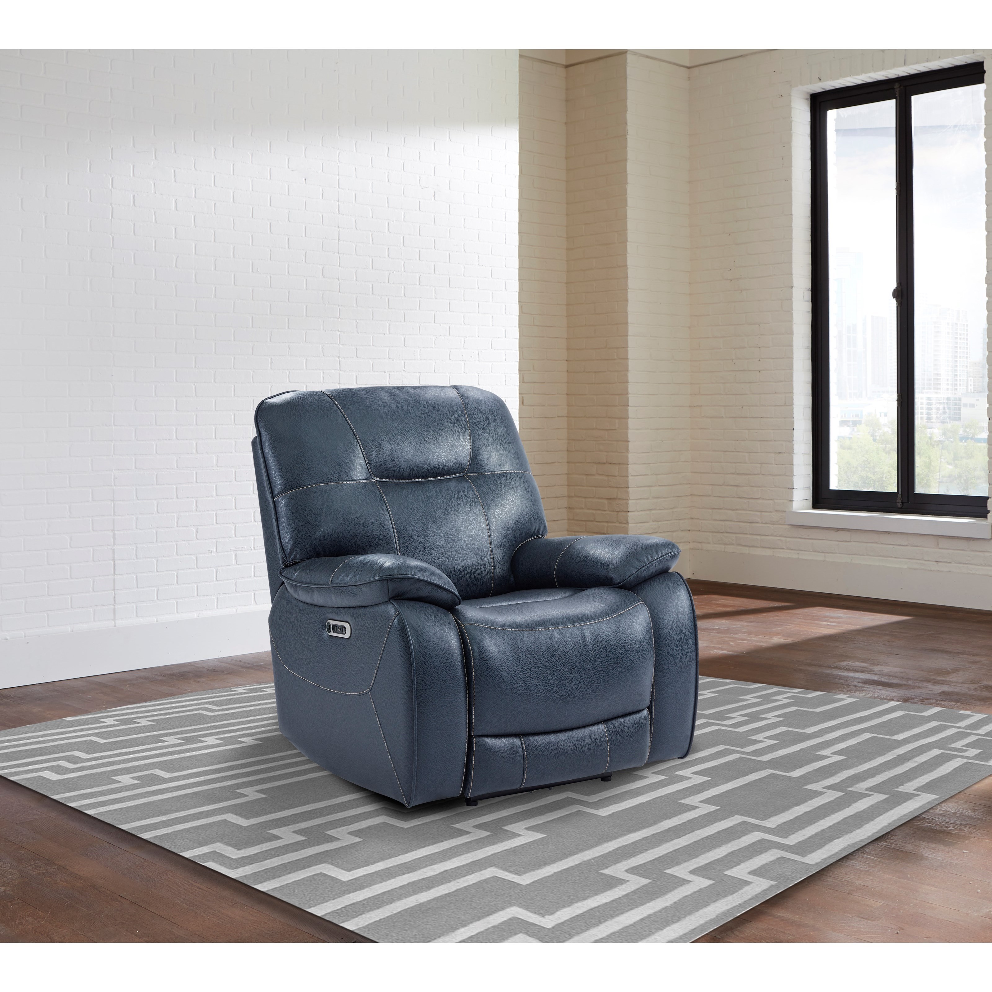 Parker Living Axel Casual Power Recliner with Power Headrest Sheely's Furniture & Appliance